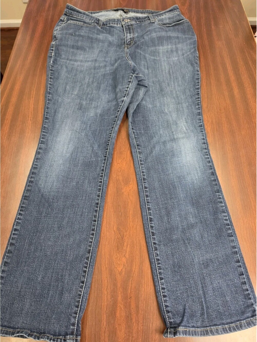Levi's 580 Womens Plus Size 20W x 32 Straight Leg Denim Jeans Classic Casual